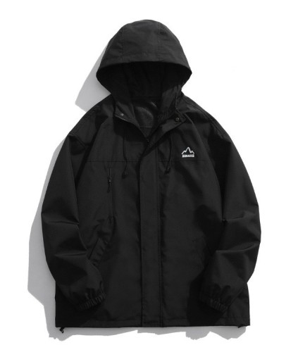 Outdoor Casual Loose Fitting Work Clothes Hooded Jacket