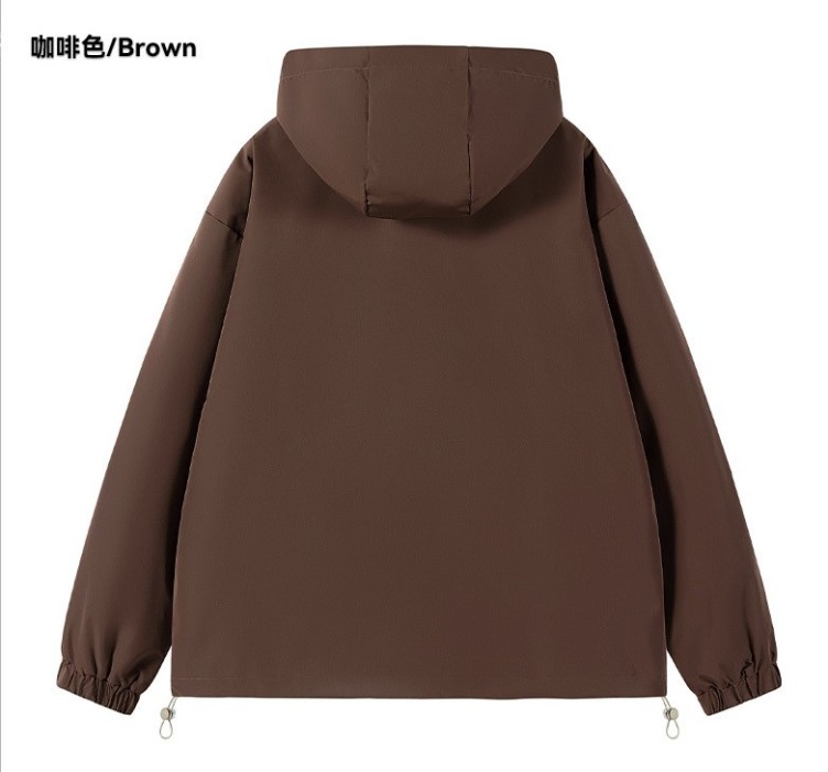 Outdoor Trend Loose Fitting Hooded Jacket