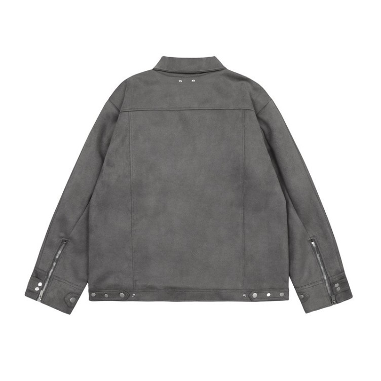 Casual versatile design motorcycle style jacket