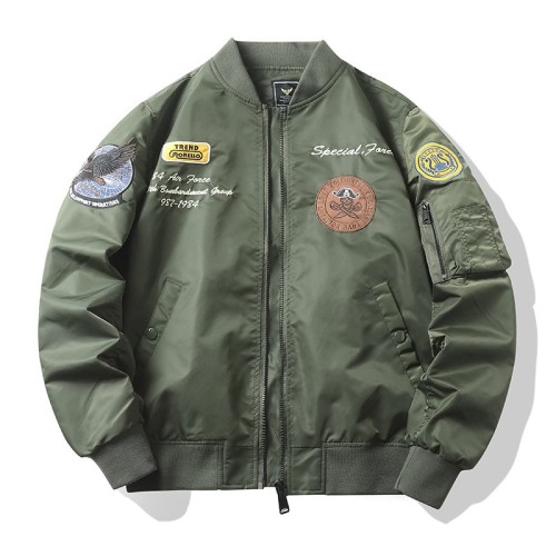 Loose and versatile embroidered casual jacket