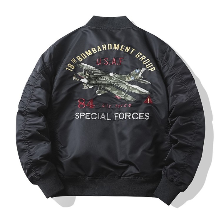 Loose and versatile embroidered casual jacket