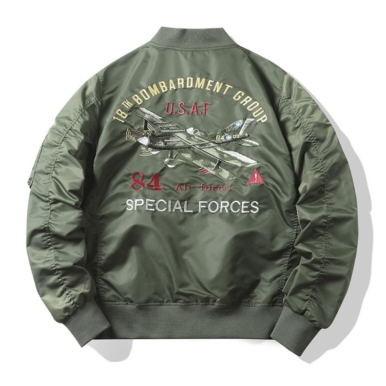 Loose and versatile embroidered casual jacket