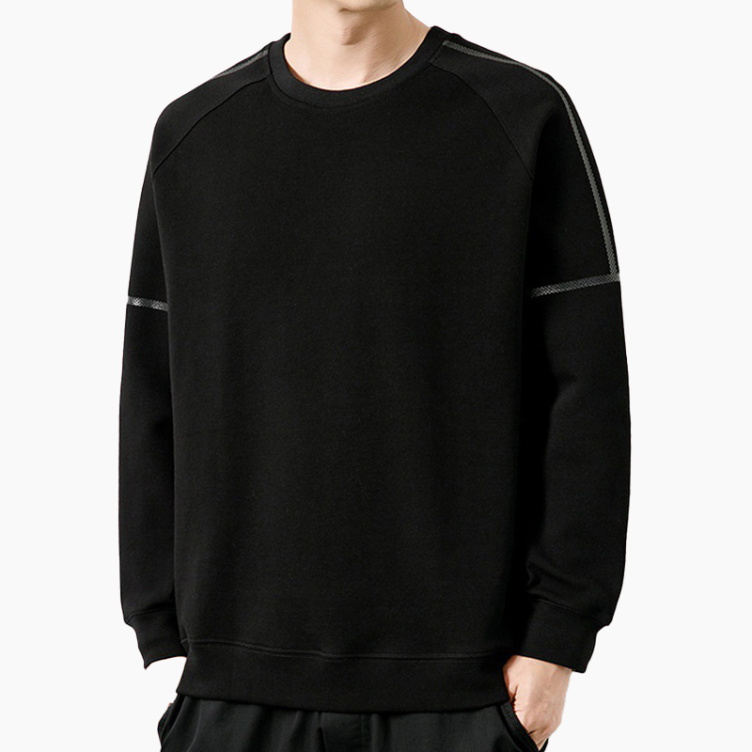 Round neck inner layered shirt for youth sports and leisure sweatshirts