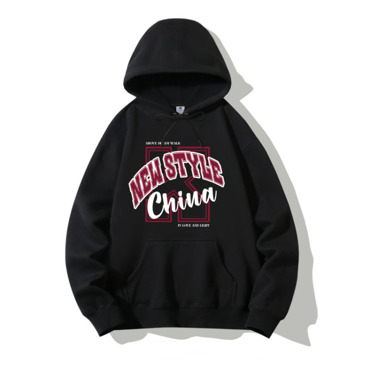 Pure cotton thin style American retro hoodies