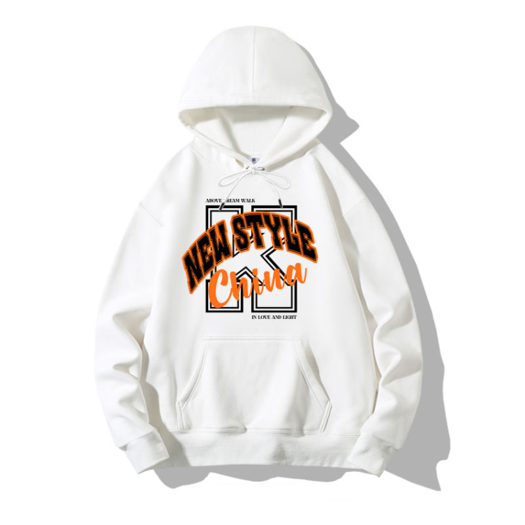 Pure cotton thin style American retro hoodies