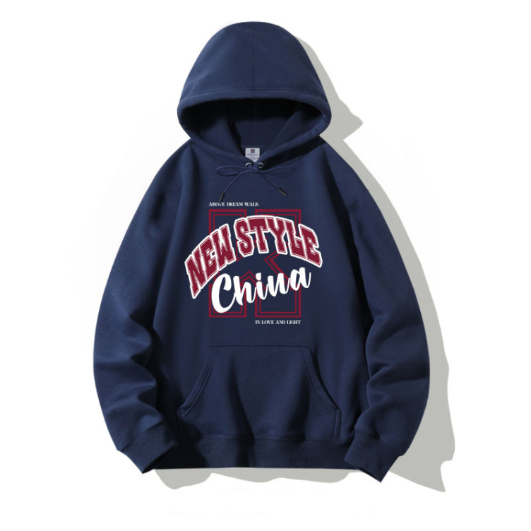 Pure cotton thin style American retro hoodies