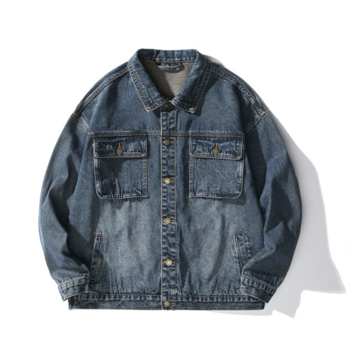 Loose American retro casual denim Jacket