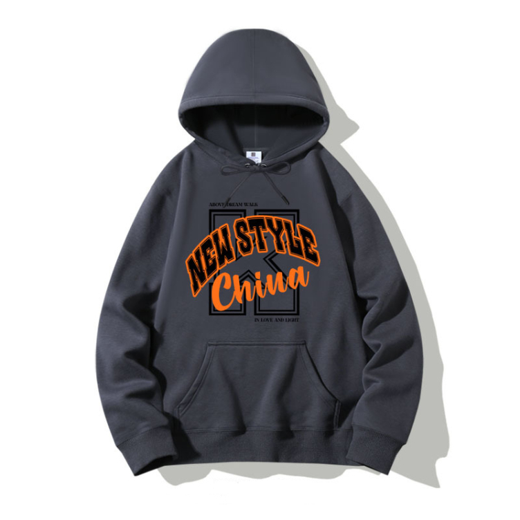 Pure cotton thin style American retro hoodies