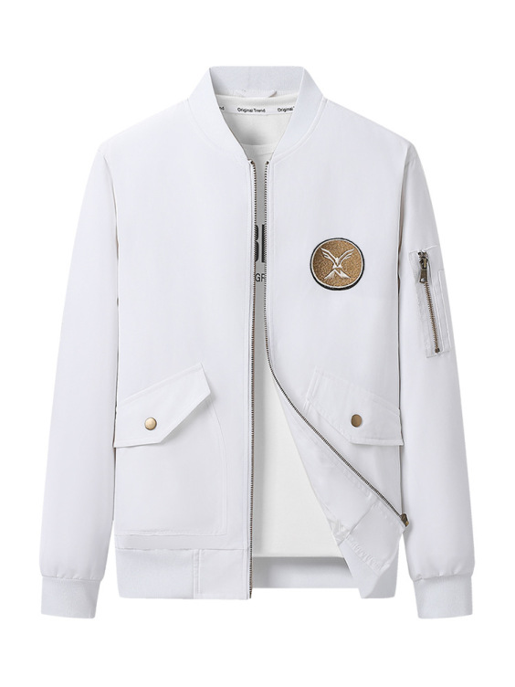 Casual loose workwear trendy American retro Air Force baseball uniform Jacket