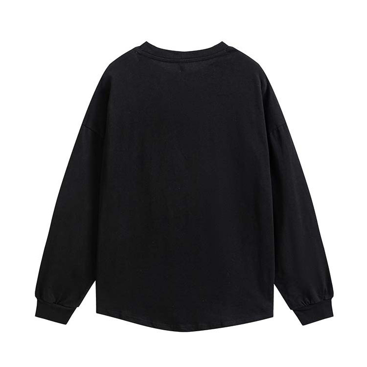Skull print hip hop loose and versatile sweatshirts
