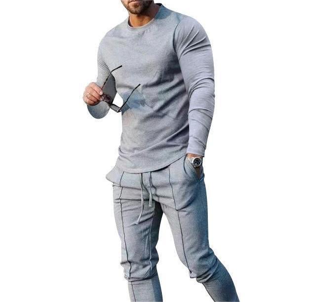 Round neck long sleeve sports casual sportswear