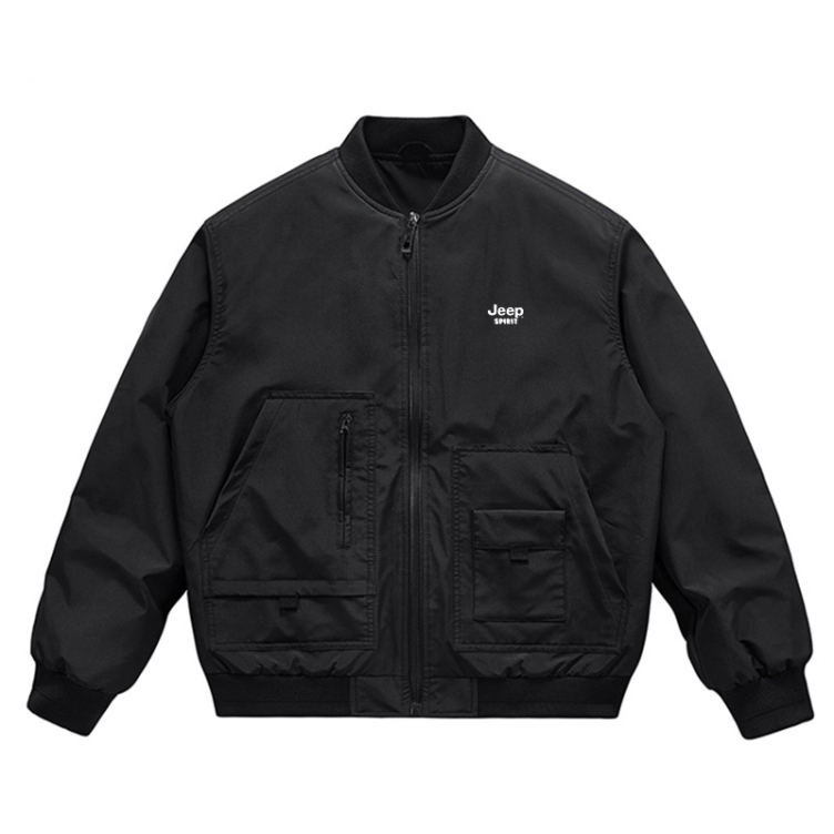Flight jacket solid color American loose baseball uniform Jacket
