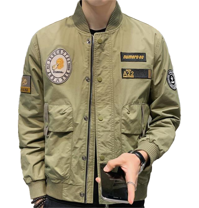 High-end baseball collar windproof work clothes Jacket