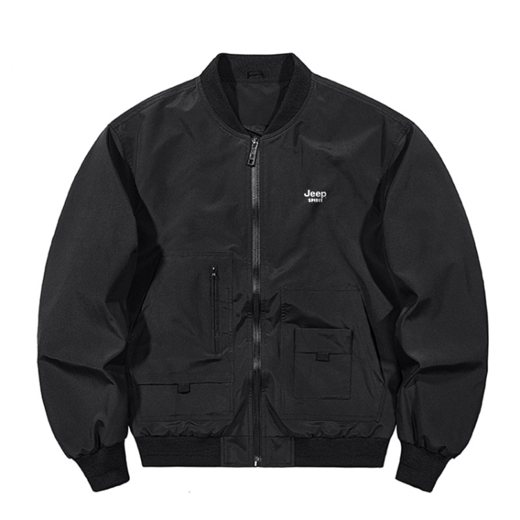Flight jacket solid color American loose baseball uniform Jacket