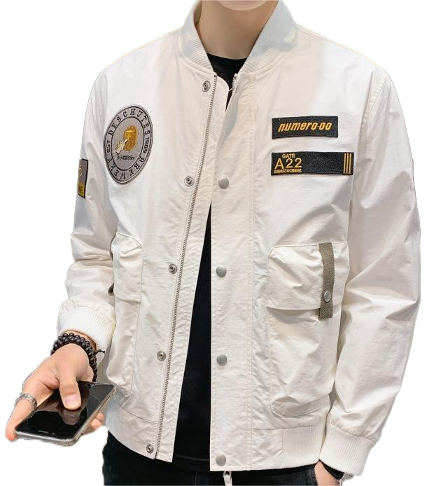 High-end baseball collar windproof work clothes Jacket