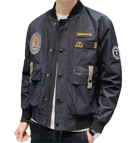 High-end baseball collar windproof work clothes Jacket