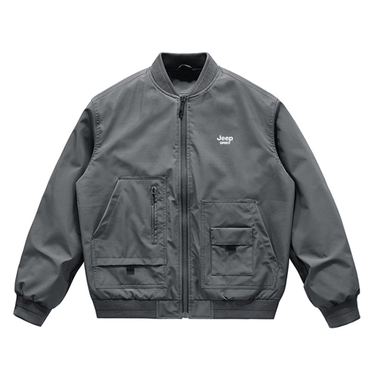 Flight jacket solid color American loose baseball uniform Jacket