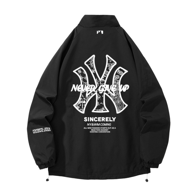 MF MLB NYmlb American thin stand collar sweatshirts