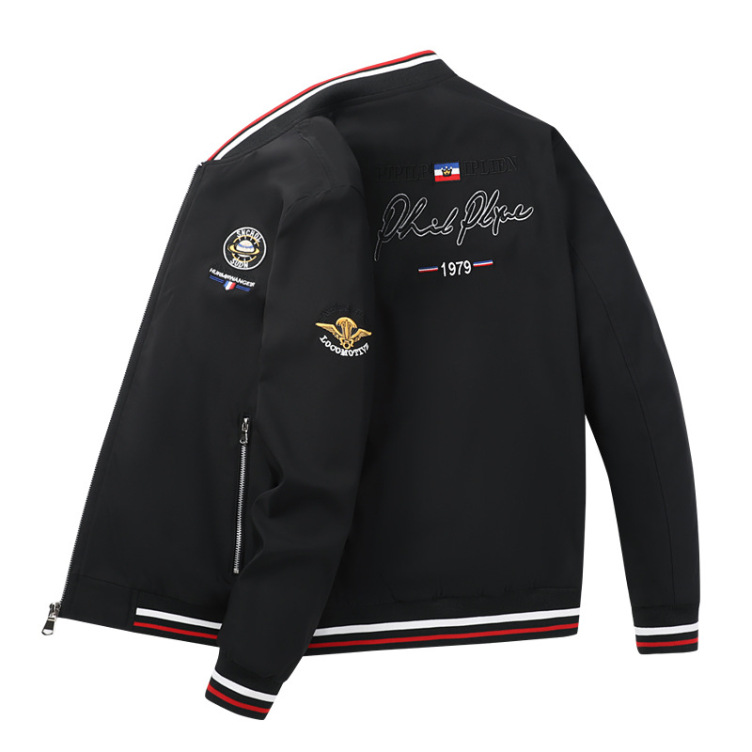 Embroidered casual top 2101 jacket