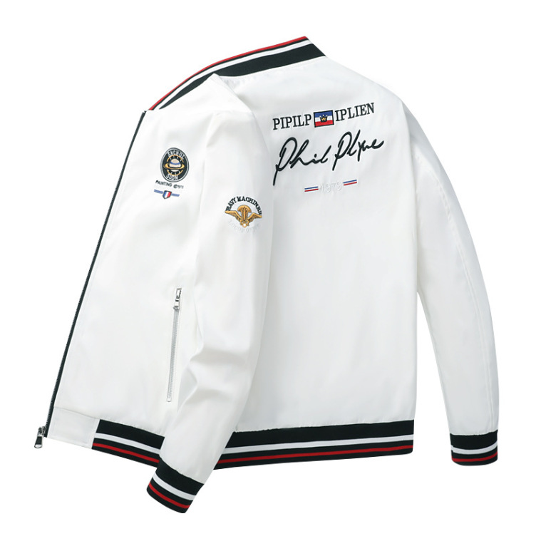 Embroidered casual top 2101 jacket