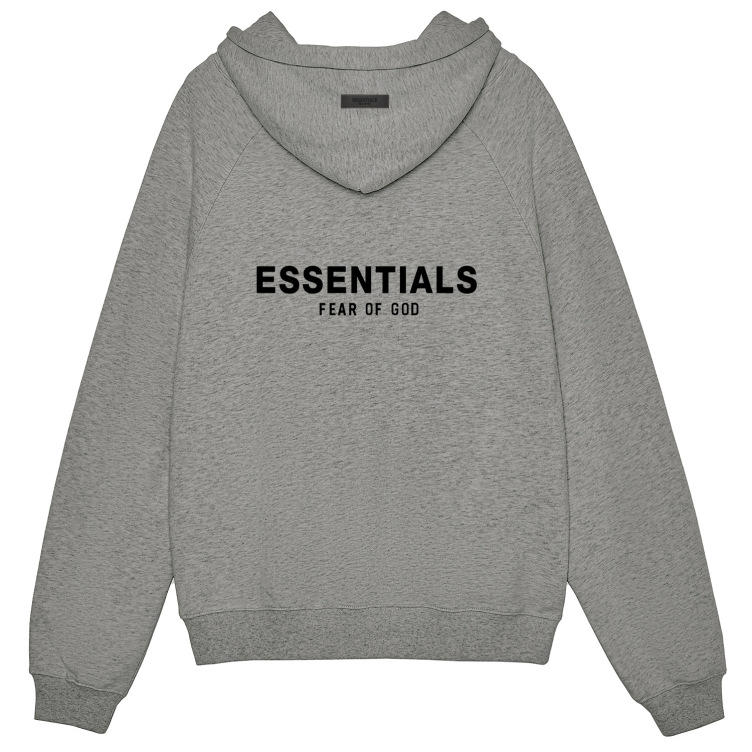 Essentials Hooded Loose Fog High Street Thin Velvet hoodies