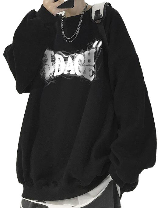 Heavy round neck Jimo velvet thickened retro sweatshirts
