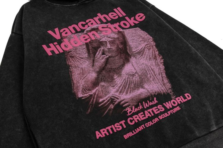 Heavy American street fashion wash and make it look old hoodies