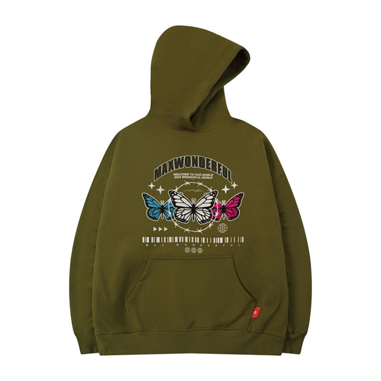 Oversize American hip-hop casual and versatile hoodies