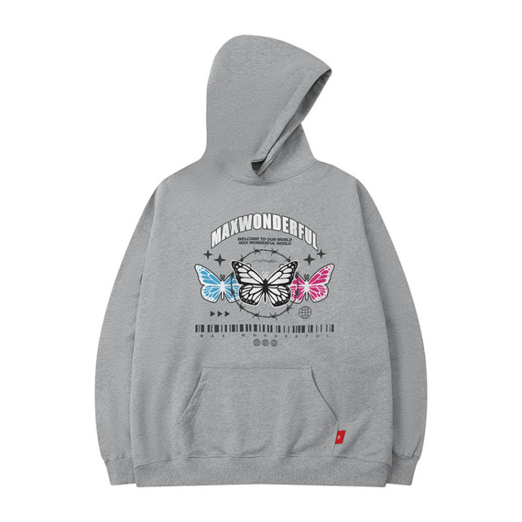 Oversize American hip-hop casual and versatile hoodies