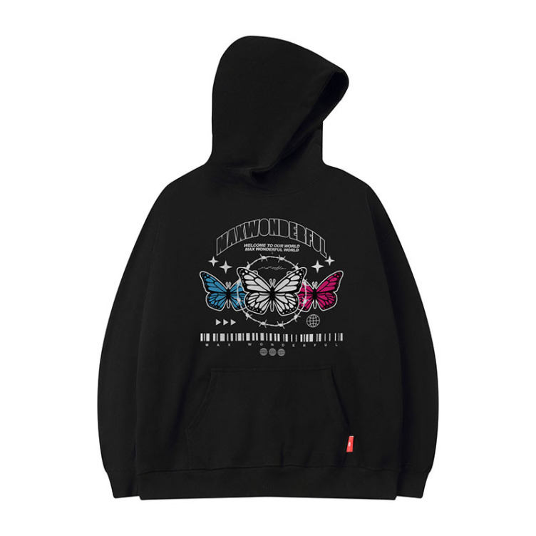 Oversize American hip-hop casual and versatile hoodies