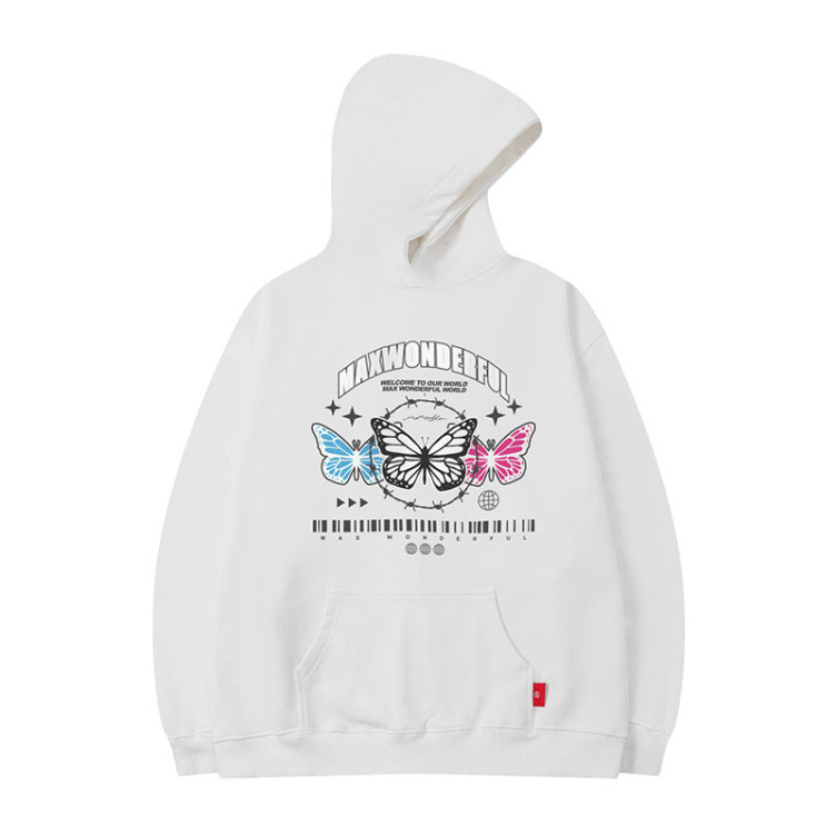 Oversize American hip-hop casual and versatile hoodies