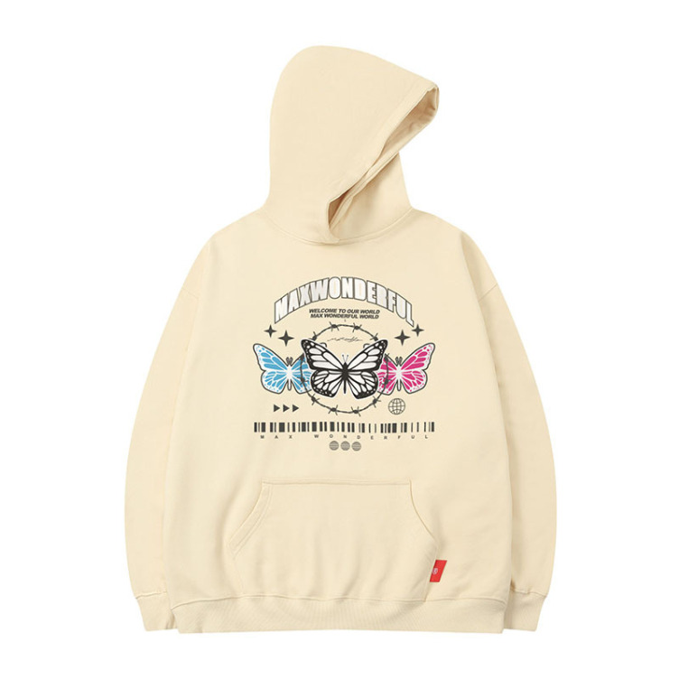 Oversize American hip-hop casual and versatile hoodies