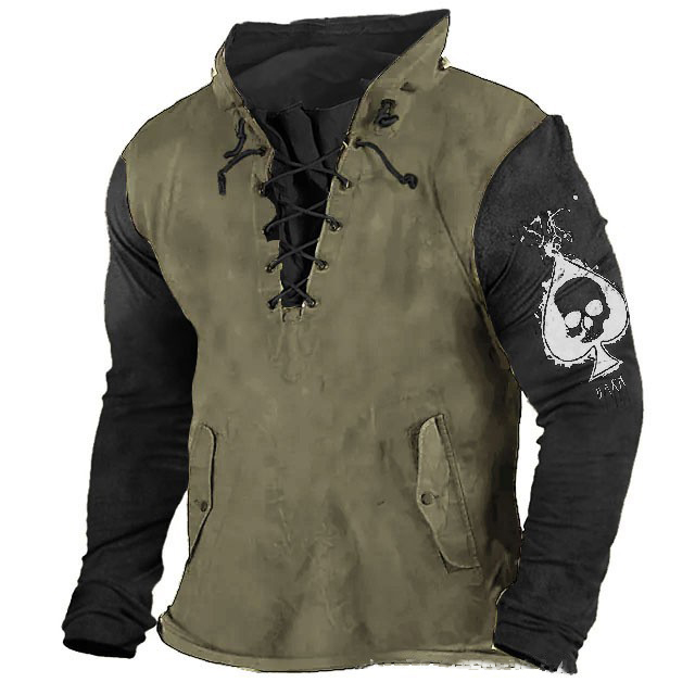 3D digital printed loose long sleeves hoodies