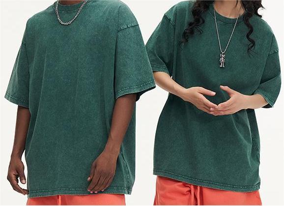 250g batik washed short sleeve t-shirt