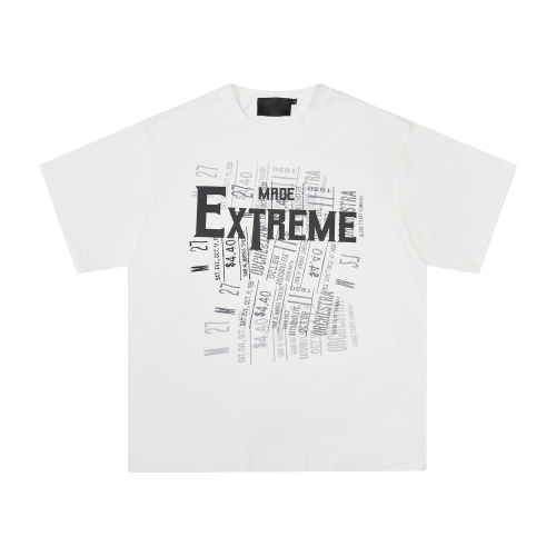 Street high-end niche printed summer cotton short-sleeved T-shirt