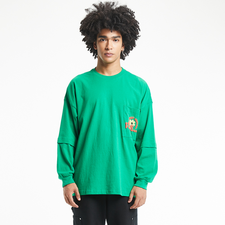 Vintage floral print design casual sweatshirts