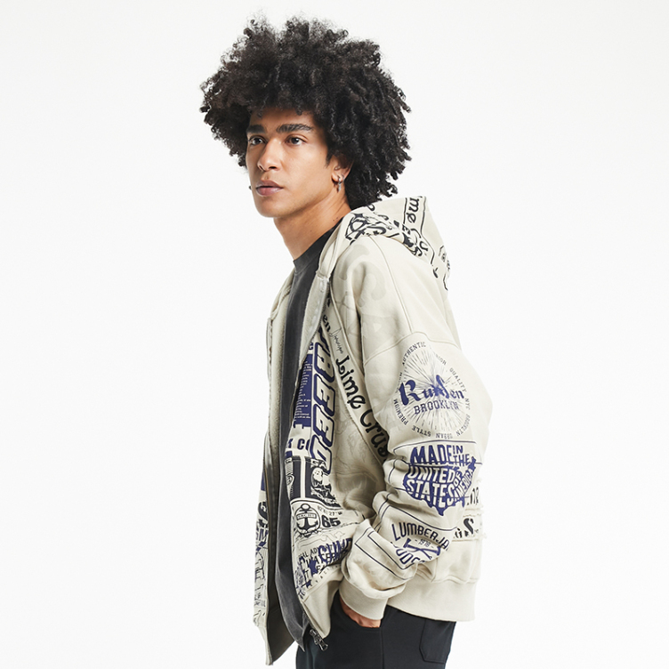 Sports street style 3D digital printed hoodies