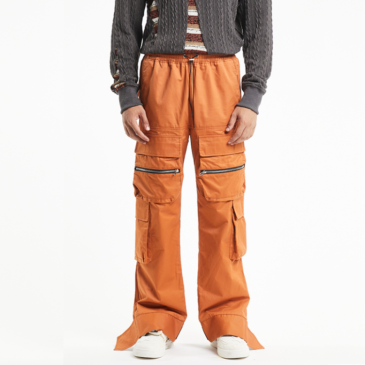 High Street American multi-pocket pants