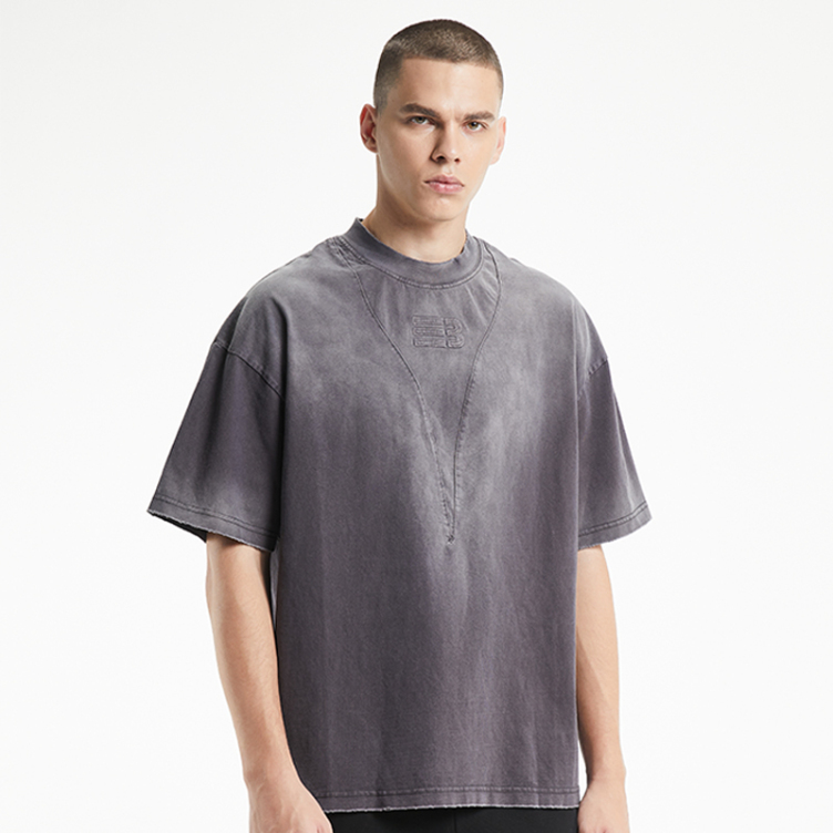 100% cotton embroidered short sleeve T-shirts