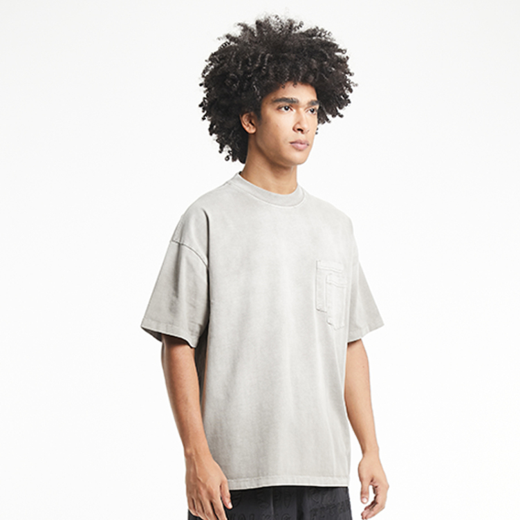100% cotton pure color casual T-shirts