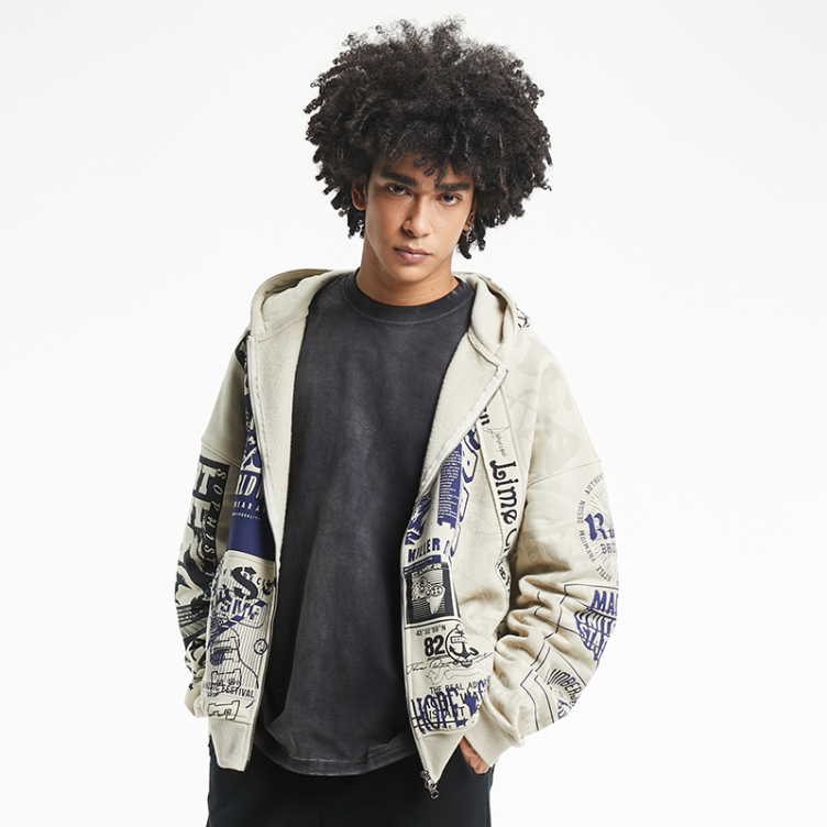 Sports street style 3D digital printed hoodies