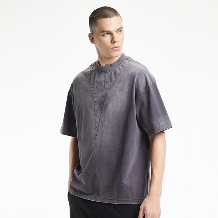 100% cotton embroidered short sleeve T-shirts