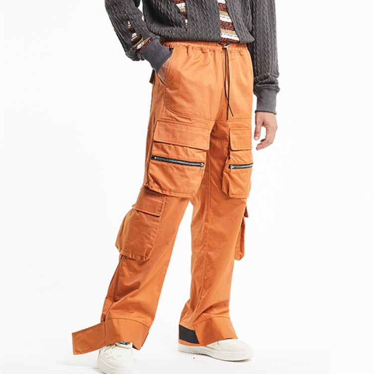High Street American multi-pocket pants