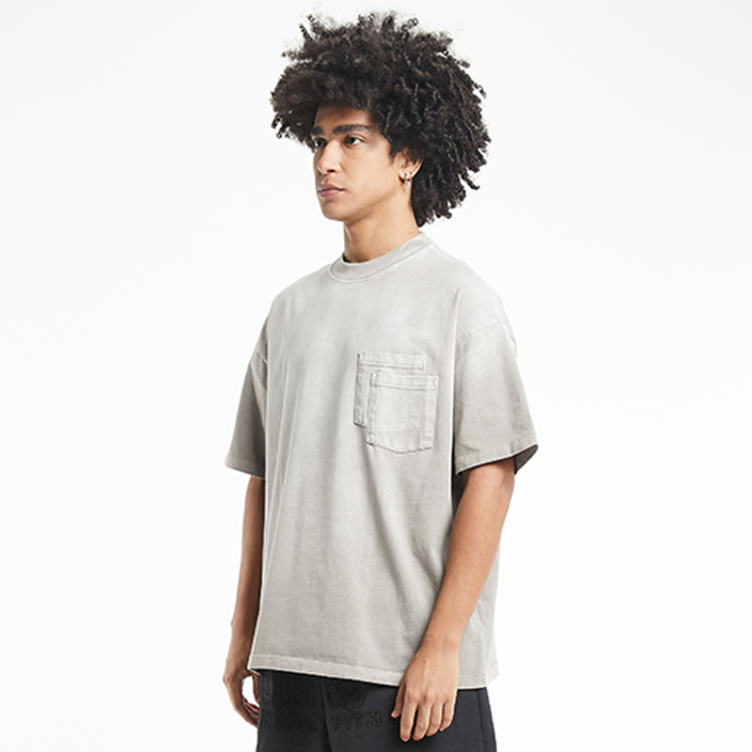 100% cotton pure color casual T-shirts