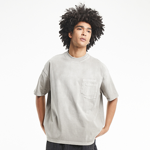 100% cotton pure color casual T-shirts