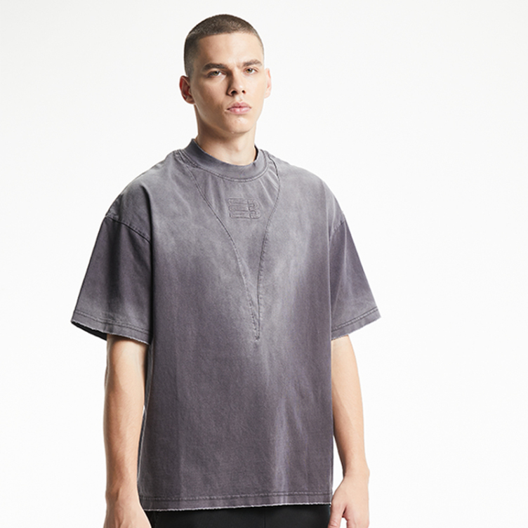100% cotton embroidered short sleeve T-shirts
