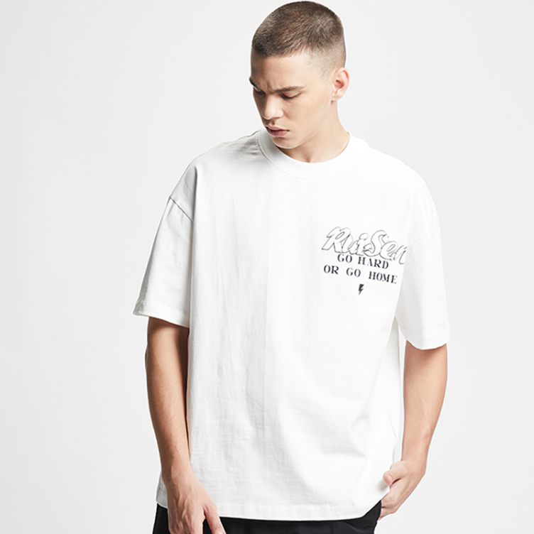 American pop letters printed T-shirts