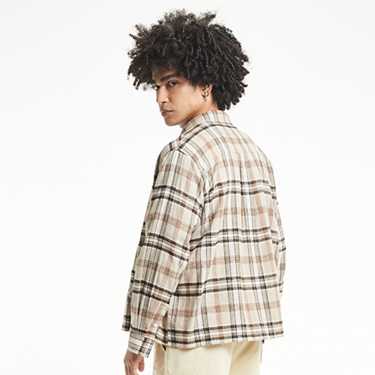 Trend striped long-sleeved shirts