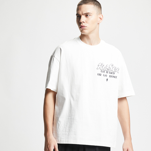 American pop letters printed T-shirts