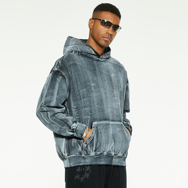 New fashion casual vintage batik hoodies